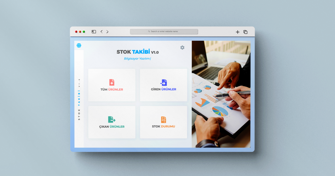 Stock Tracking Program | Desktop Application | Webudi Software and ...